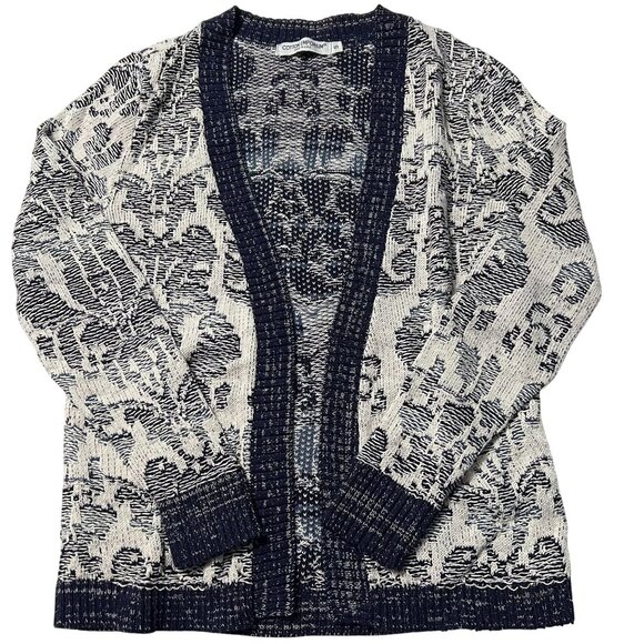 Cotton Emporium Sweaters - Cotton Emporium S Lightweight Open Front Cardigan